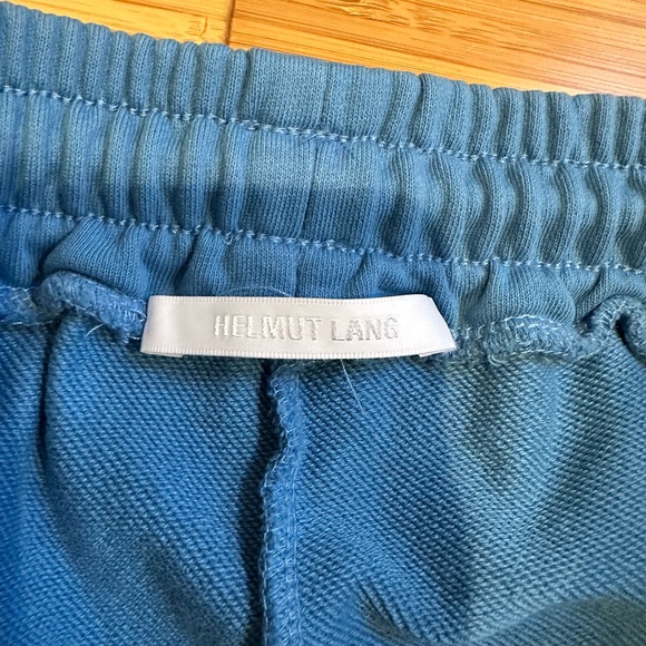 Helmut Lang Knot Jogger Size Medium Azur Blue - Picture 5 of 13